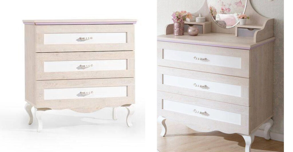 Rocky Ballerina Commode, vintage commode