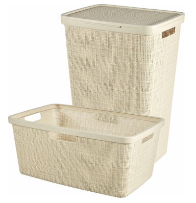 Curver Jute Wasmand Wit