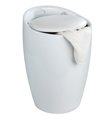 Wenko Badkamer Stoel wasmand
