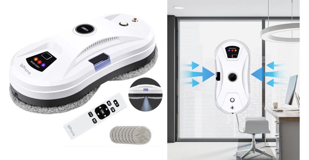 DrPhone RyzeX6 Robot Glazenwasser / Dweil Robot