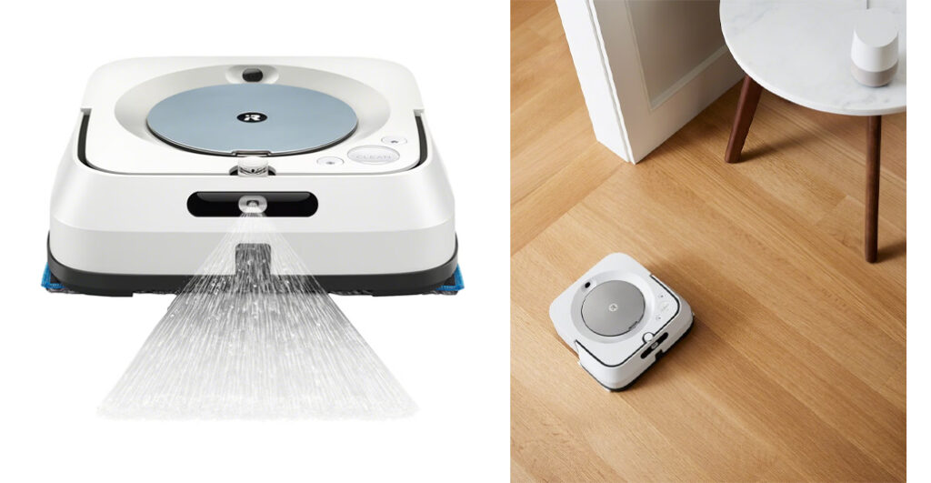 iRobot Braava M6138, dweilrobot