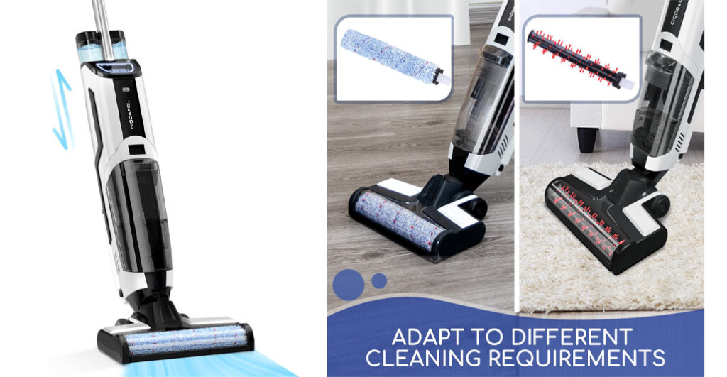 Aigostar Steelstofzuiger Met dweilfunctie