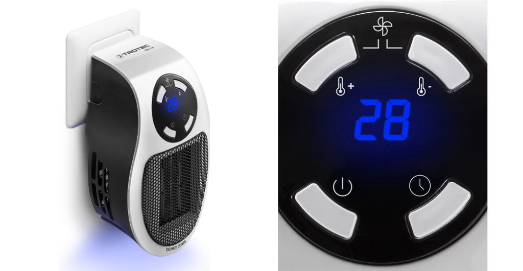 TROTEC Keramische stopcontact-verwarming