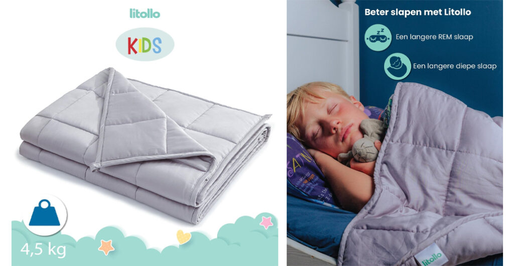 Litollo Verzwaringsdeken kind 4,5 kg