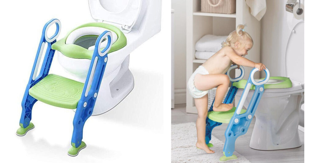 LifeGoods WC Verkleiner met Trapje