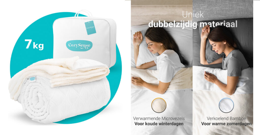 CozySense® - Verzwaringsdeken 7 kg