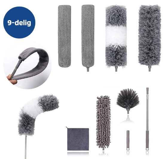 Woodoro Ragebol Uitschuifbaar Complete 9-Delige Set