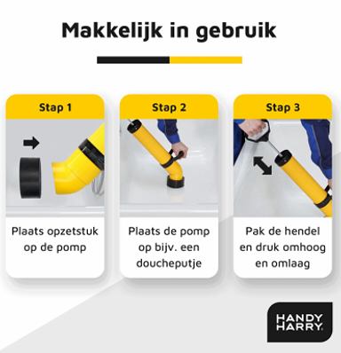 HANDY HARRY® Professionele Pomp