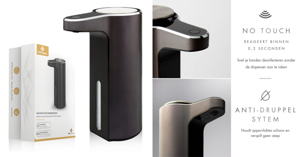 101Products Automatische Zeepdispenser