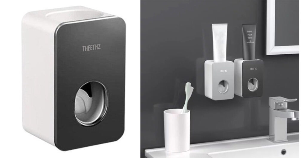 Tandpasta dispenser met ultra plakstrip TheethZ©