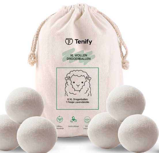 Tenify 6 XL Drogerballen